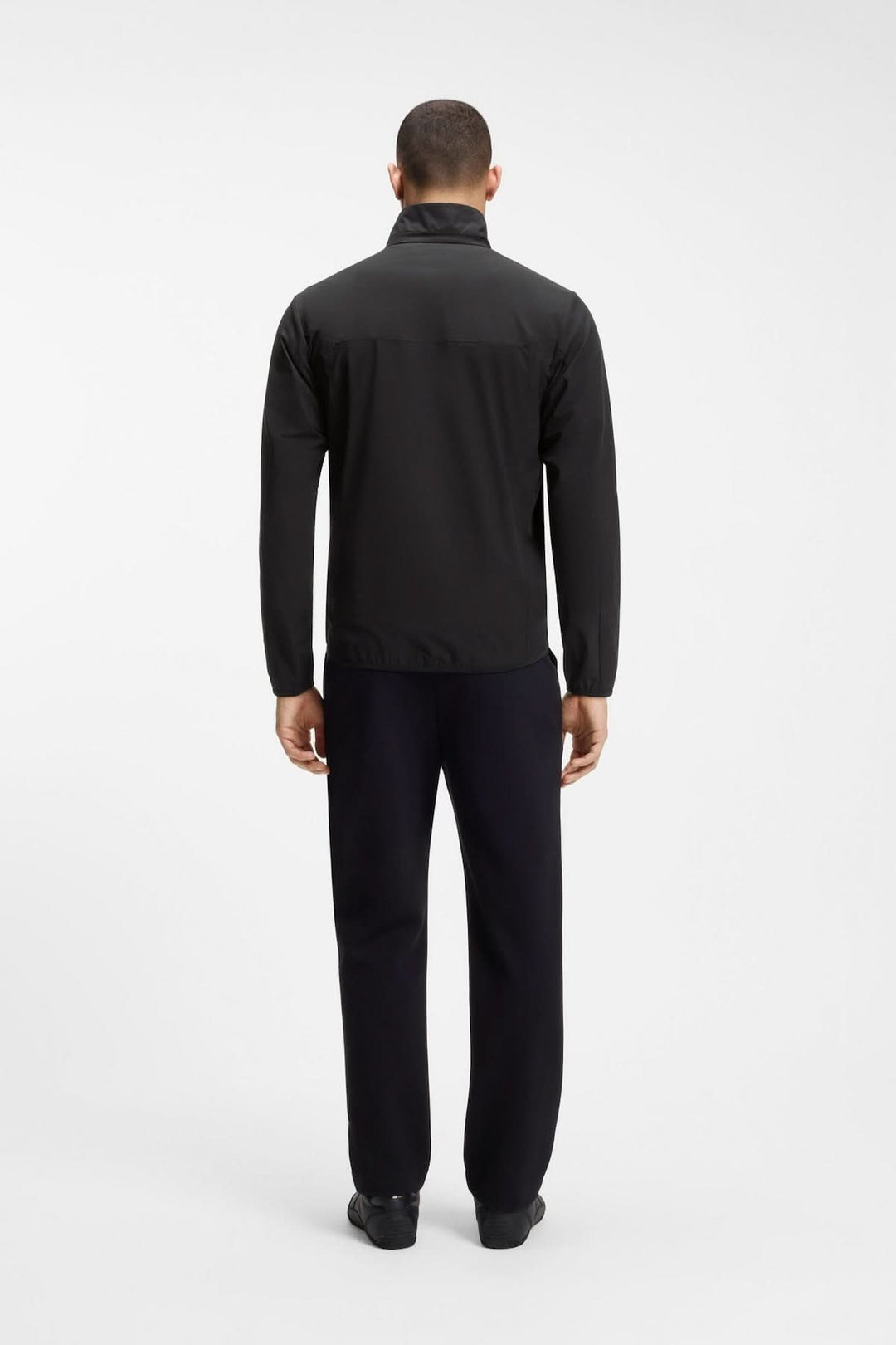 Veste légère zippée à col montant