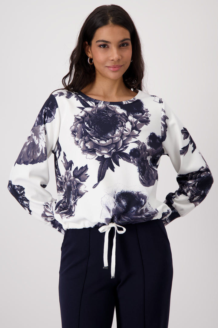 Deep Ocean Print Sweater