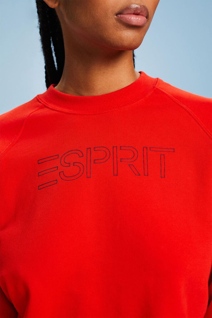 Cropped logo sweatshirt