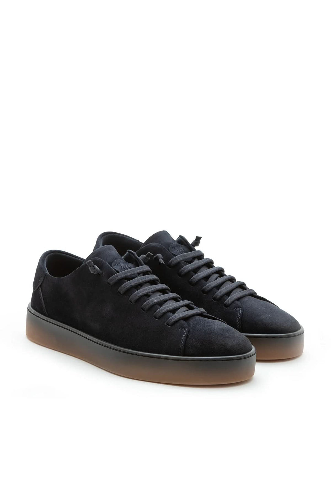 Men's sneaker in calf leather with a refined finish