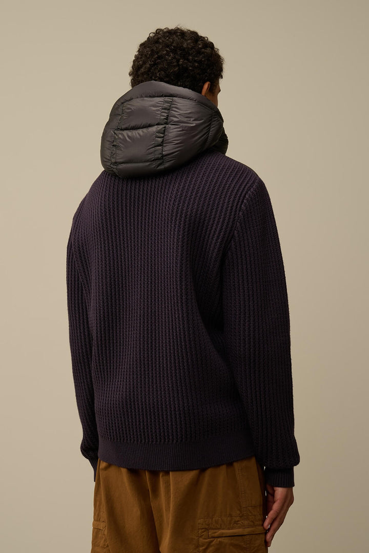 Extrafine Merino Wool Hooded Sweater