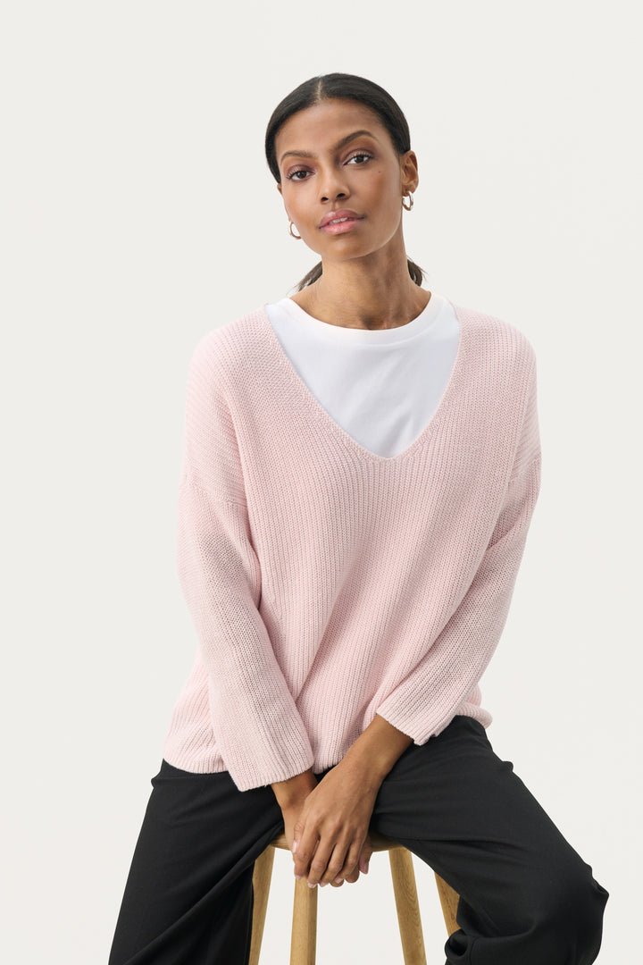 Etrona V-neck knit