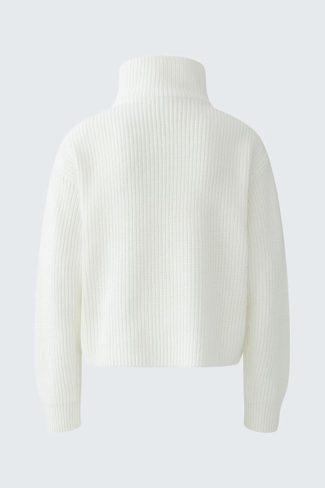 Ribbed knit sweater
