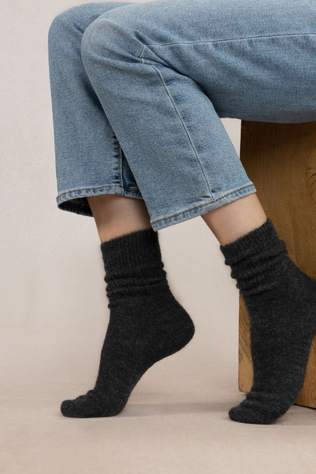 Chaussettes laine alpaga