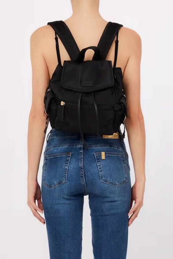 Utility drawstring backpack