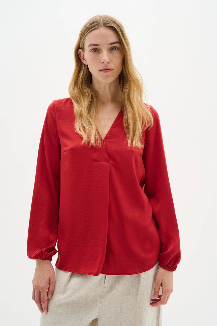 Rinda V-neck blouse