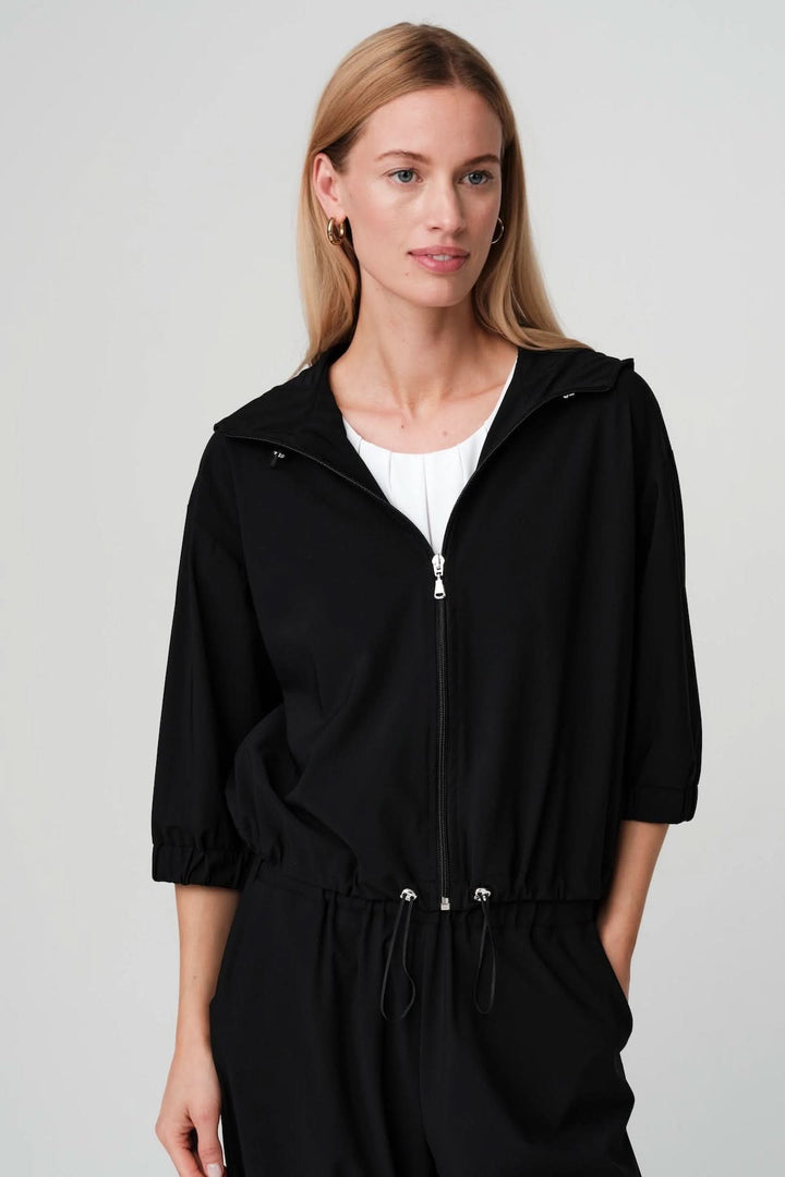 Veste légère zippée à taille ajustable