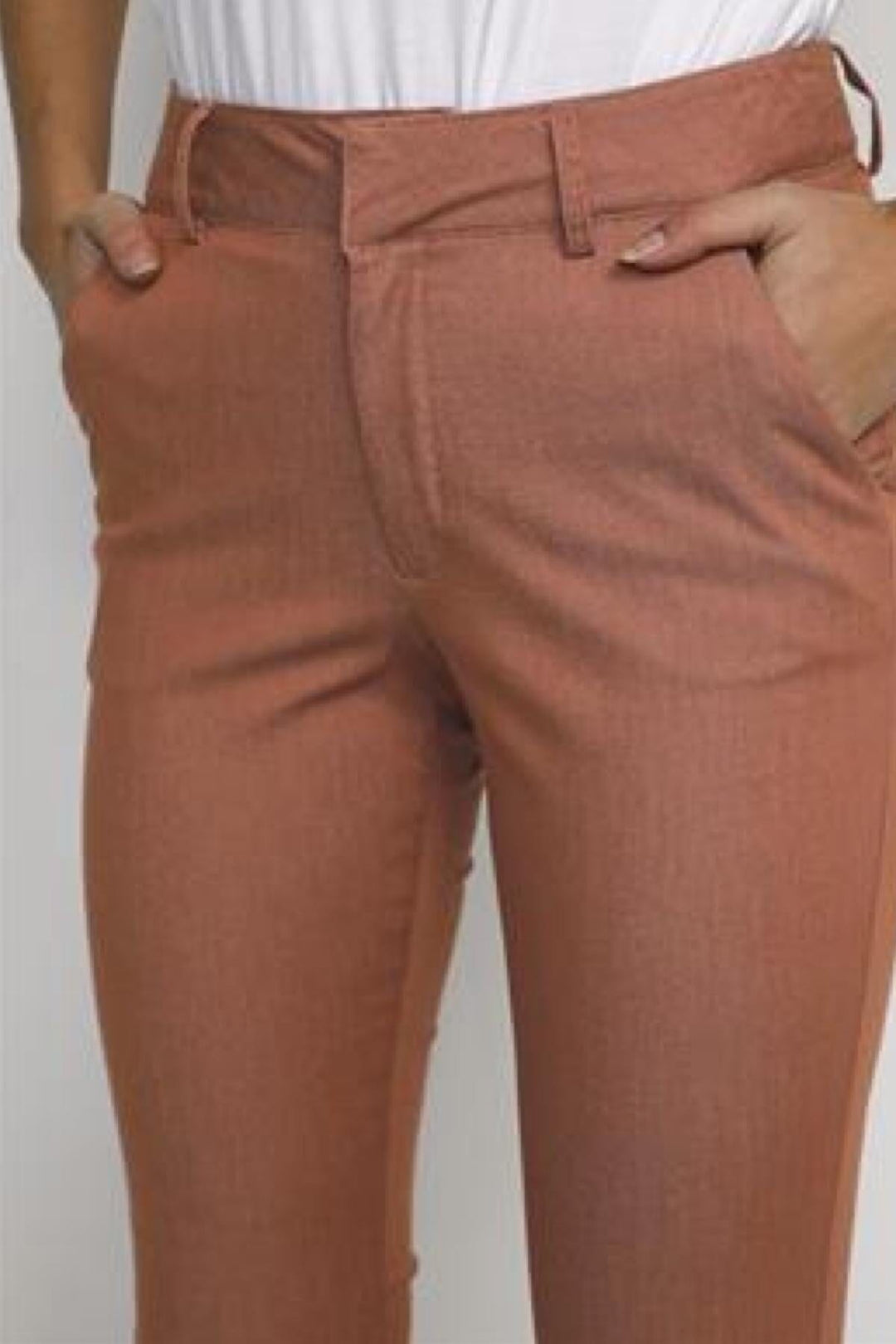 Pantalon Chino Femme - Bas - Pantalon - Chino Kaffe