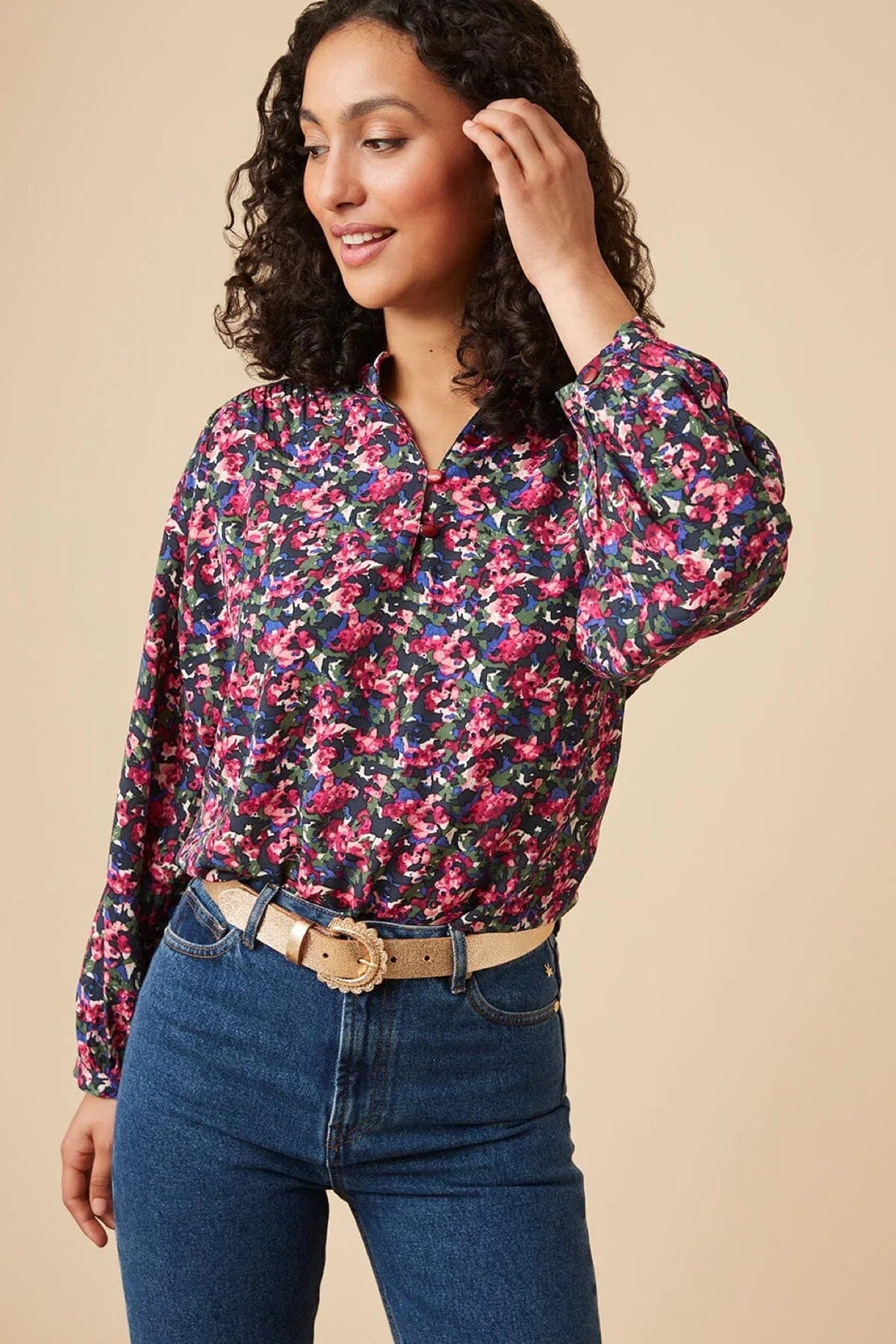 Blouse Sarinou Femme - Blouses et chemises - Blouses et chemises sans col Des Petits Hauts