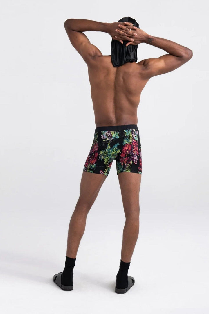 Boxer Vibe Nuit tropical Homme - Accessoires - Boxer SAXX