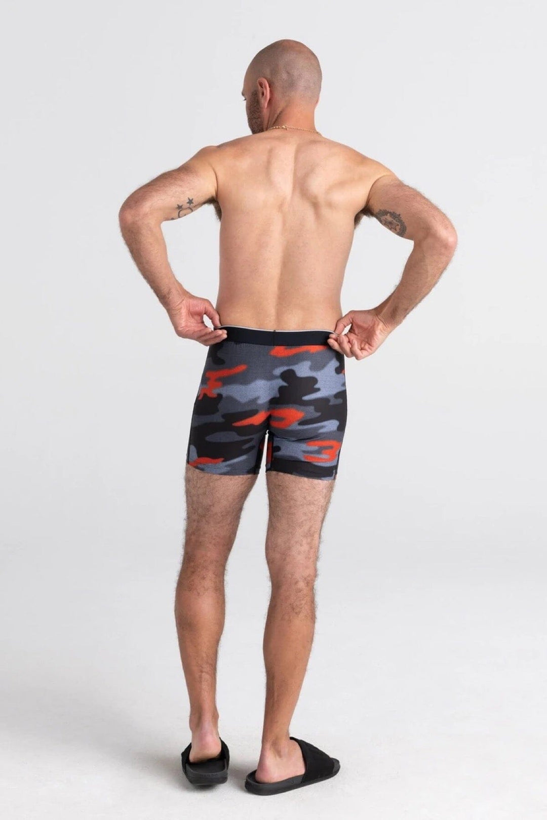 Camouflage Hazy Homme - Accessoires - Boxer SAXX