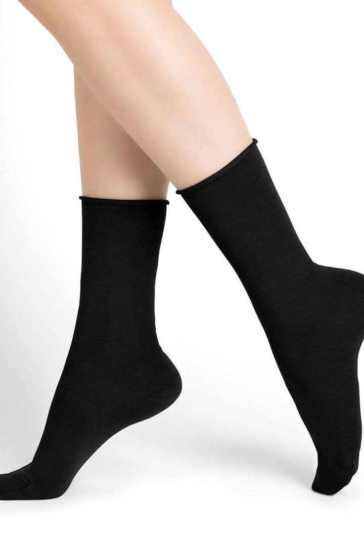 Chaussettes Laine Fine Femme - Accessoires - Chaussette Bleuforêt