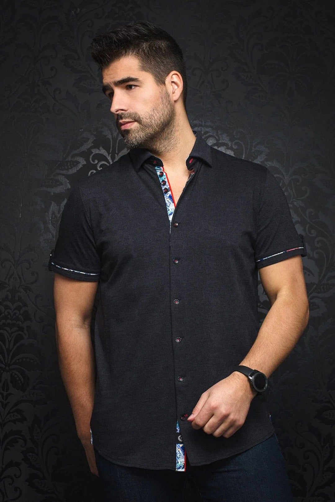 Chemise Campra Homme - Chemise - Chemise mc Au noir