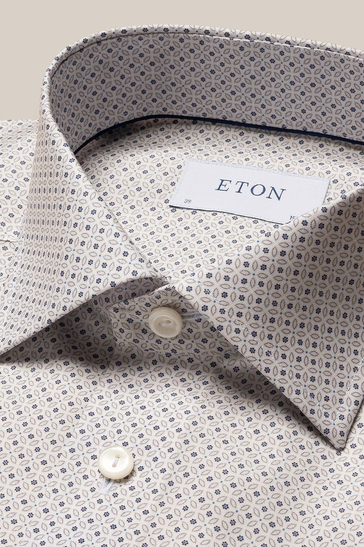 Chemise avec microimprimé Homme - Chemise - Chemise habillée Eton