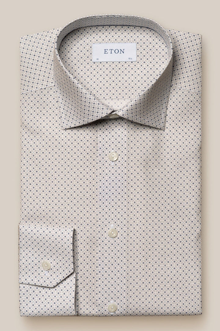 Chemise avec microimprimé Homme - Chemise - Chemise habillée Eton