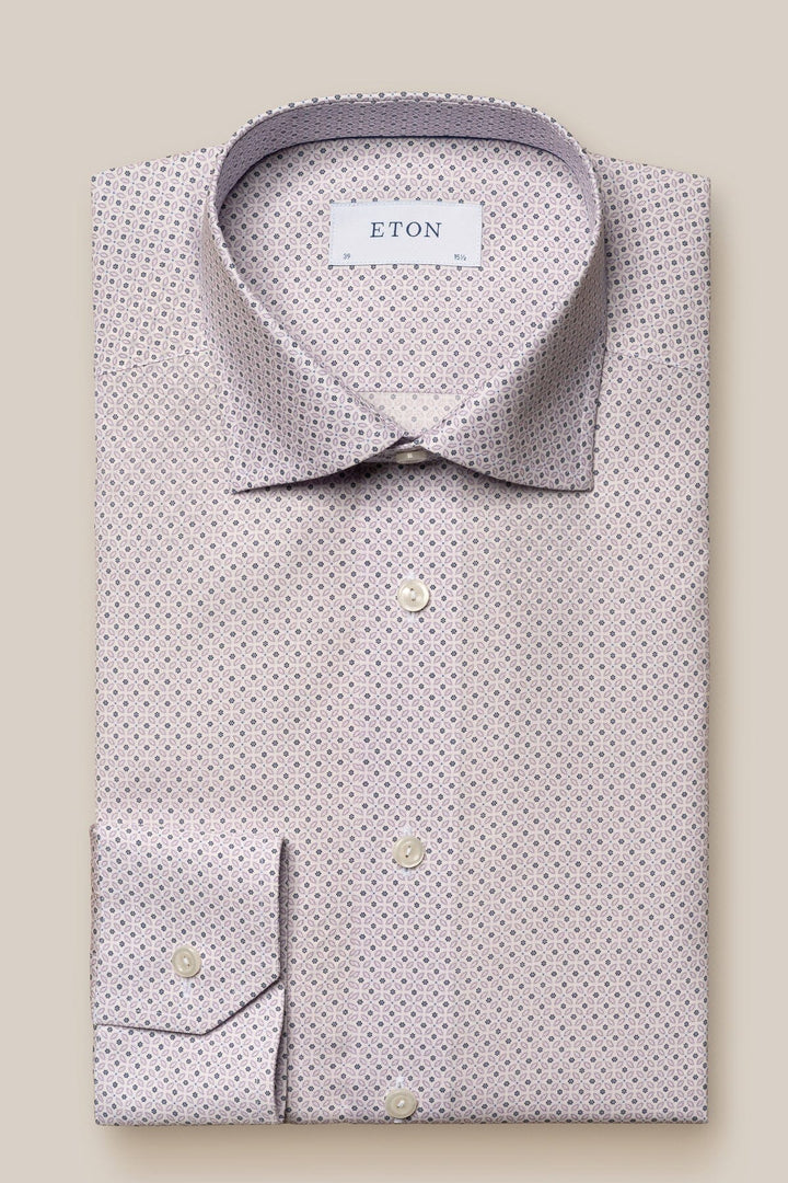 Chemise avec microimprimé Homme - Chemise - Chemise habillée Eton