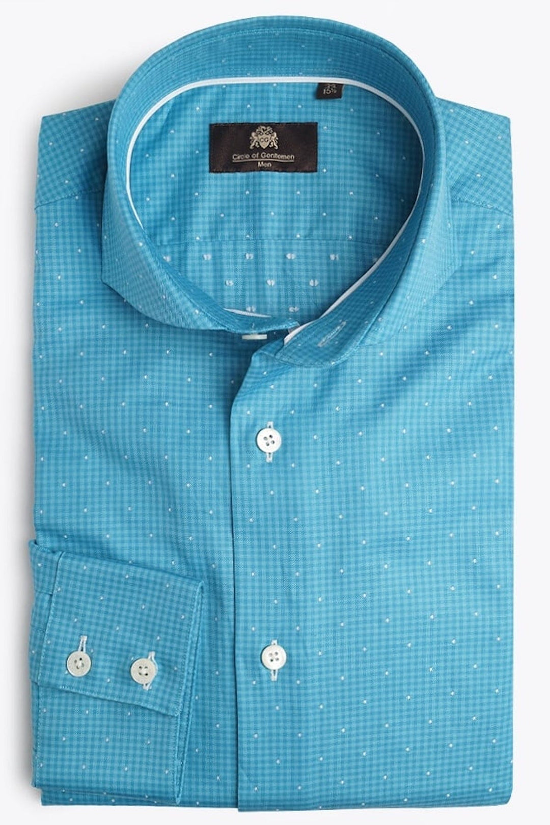 Chemise Jonesboro turquoise Homme - Chemise Circle of Gentlemen