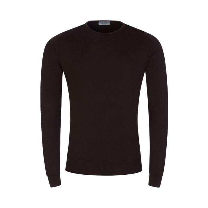 Chandail col rond en laine Homme - Hauts - Chandail John smedley