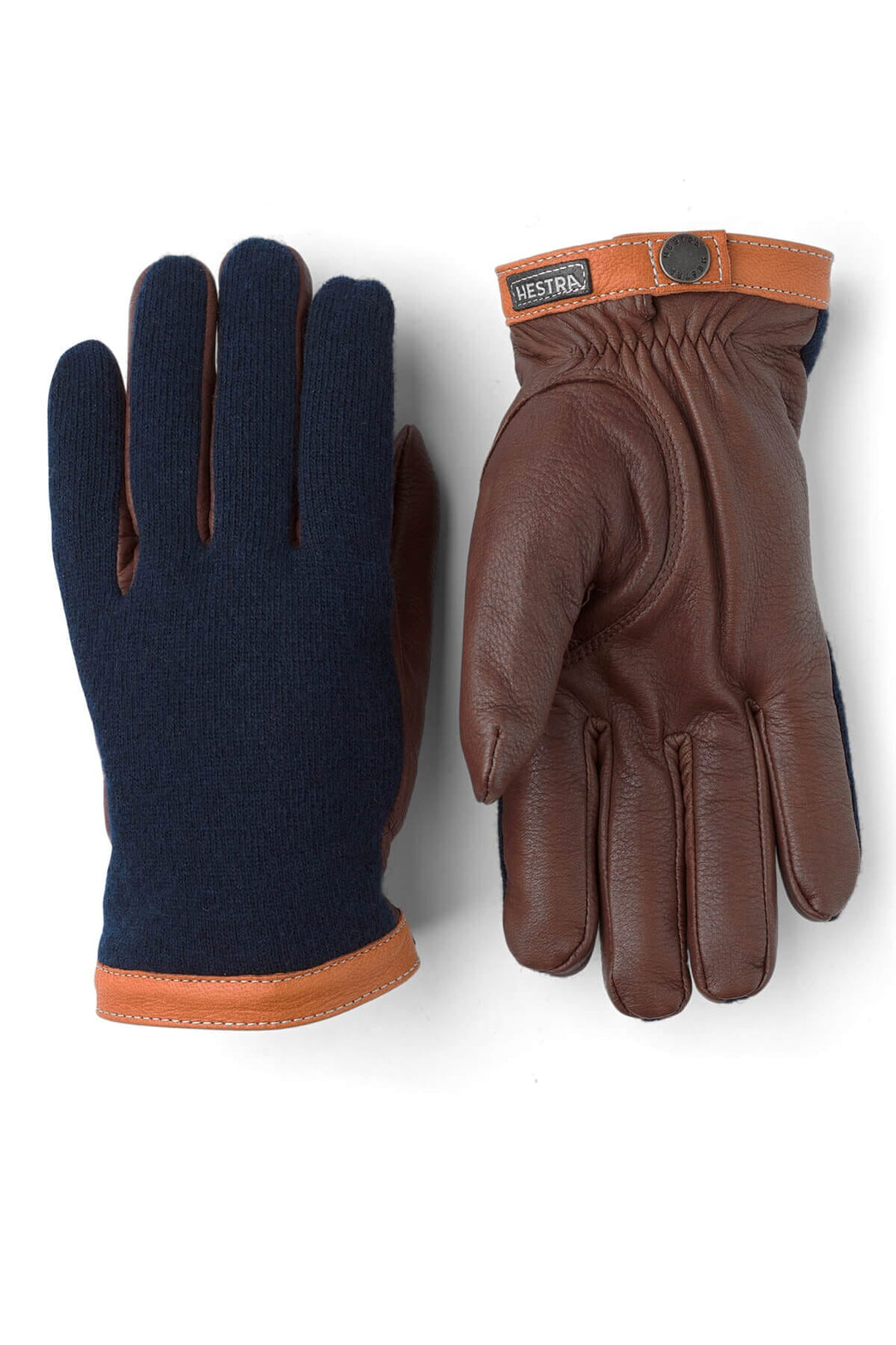 Gant de daim et tricot de laine Homme - Accessoires - Gants - Gants de cuir Hestra