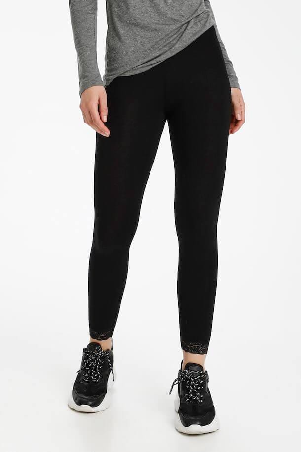 Legging noir Femme - Bas - Legging Kaffe