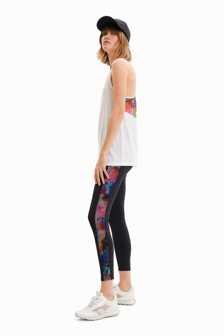 Legging sport contrastant sur les côtés Femme - Bas - Legging Desigual