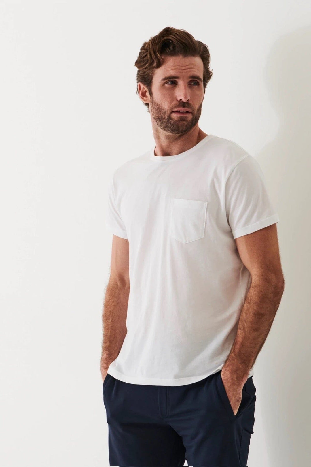 T-shirt léger en coton pima Homme - Hauts - T-shirt Patrick Assaraf