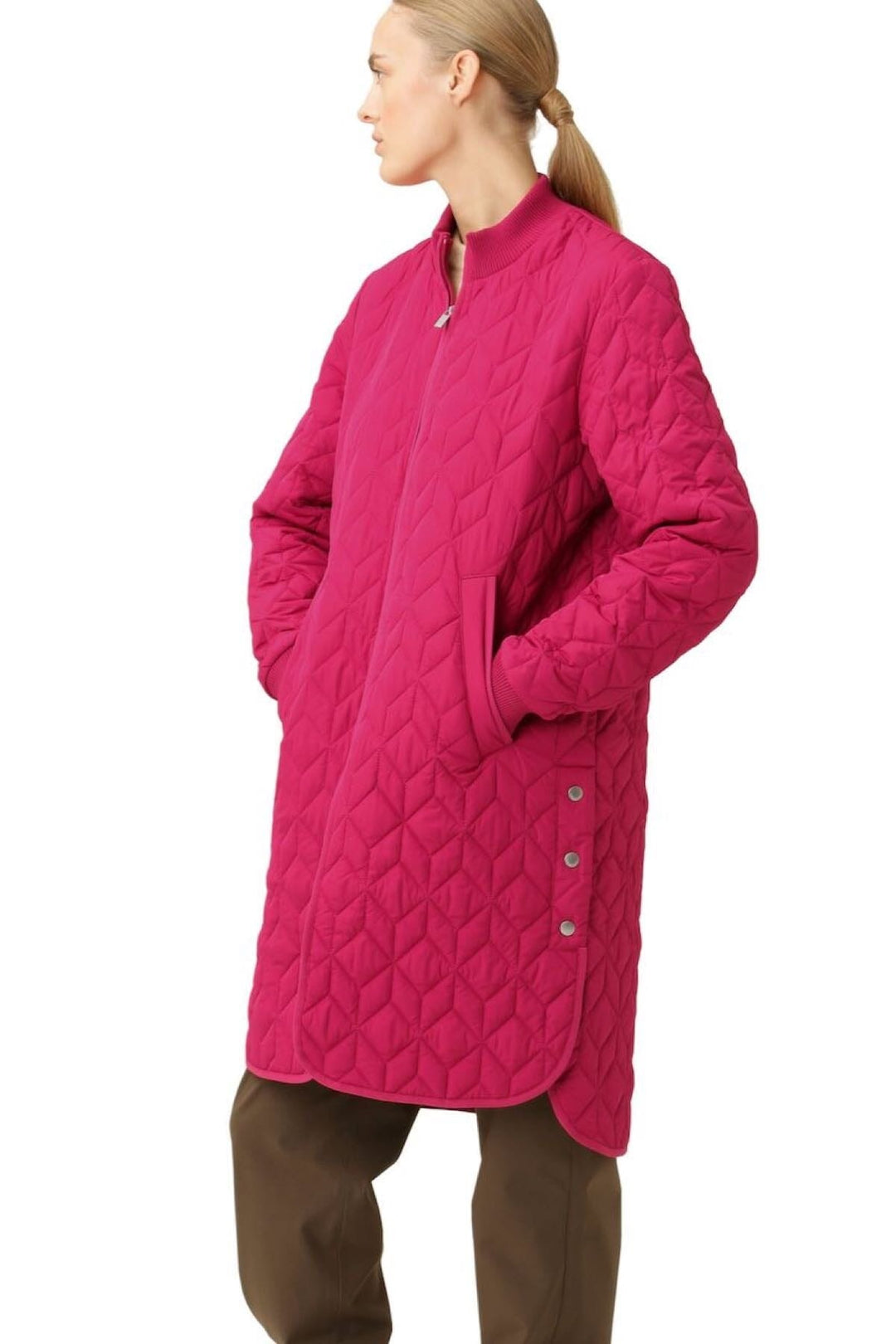 Manteau matelassé Ilse Jacobsen 34 Rose 