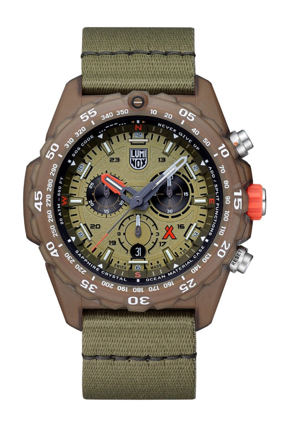 Montre Bear Grylls Master ECO Tide Series XB.3757.ECO Homme - Accessoires - Montre Luminox