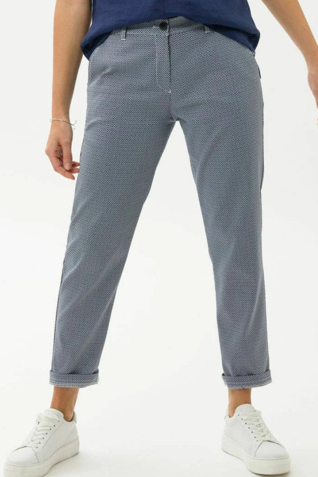 Pantalon à motif texturé Brax 