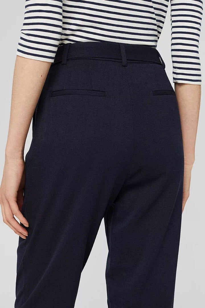 Pantalon avec une boucle à la taille Femme - Bas - Pantalon - Pantalon habillé Esprit