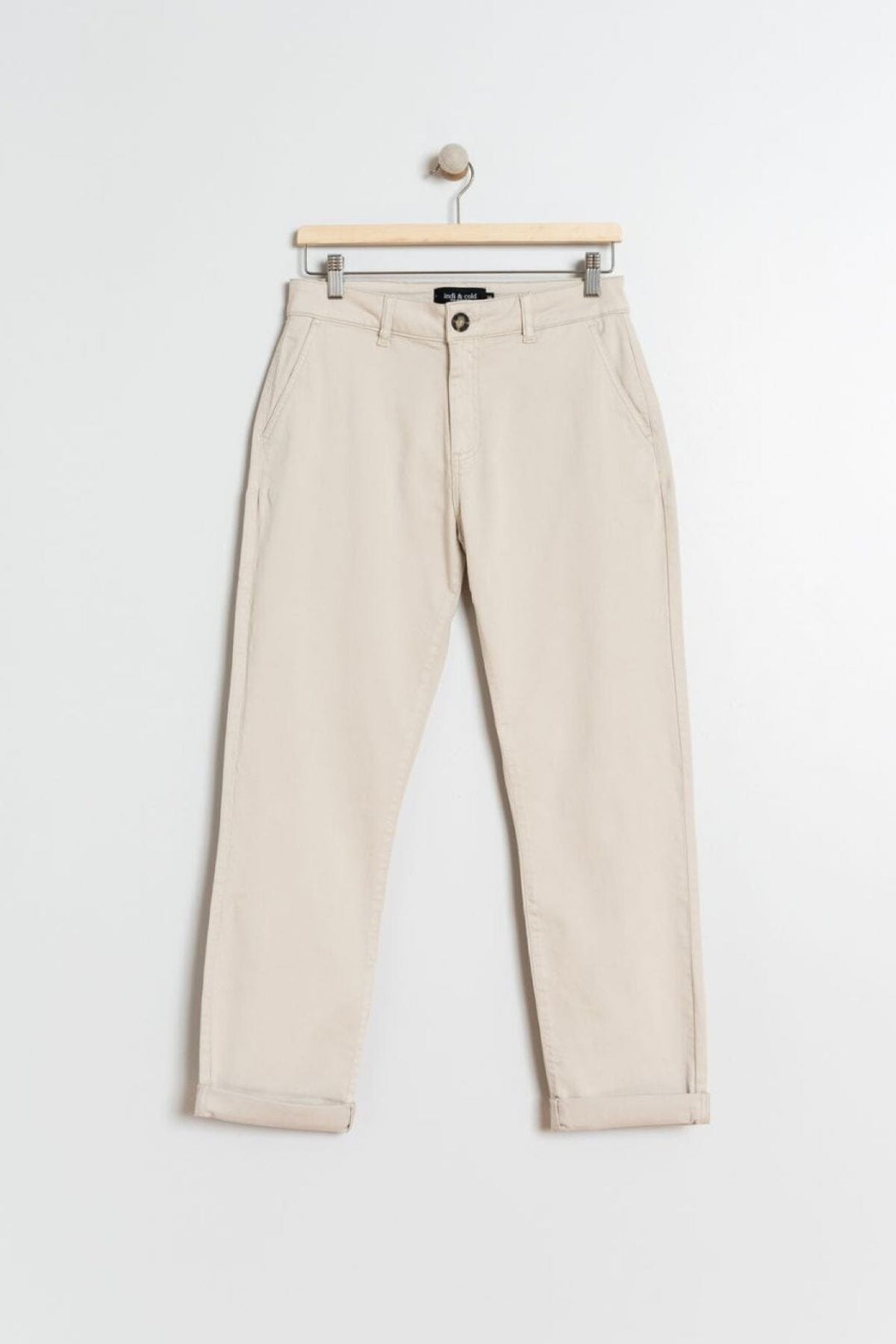 Pantalon chino Luca Femme - Bas - Pantalon - Chino Indi & cold