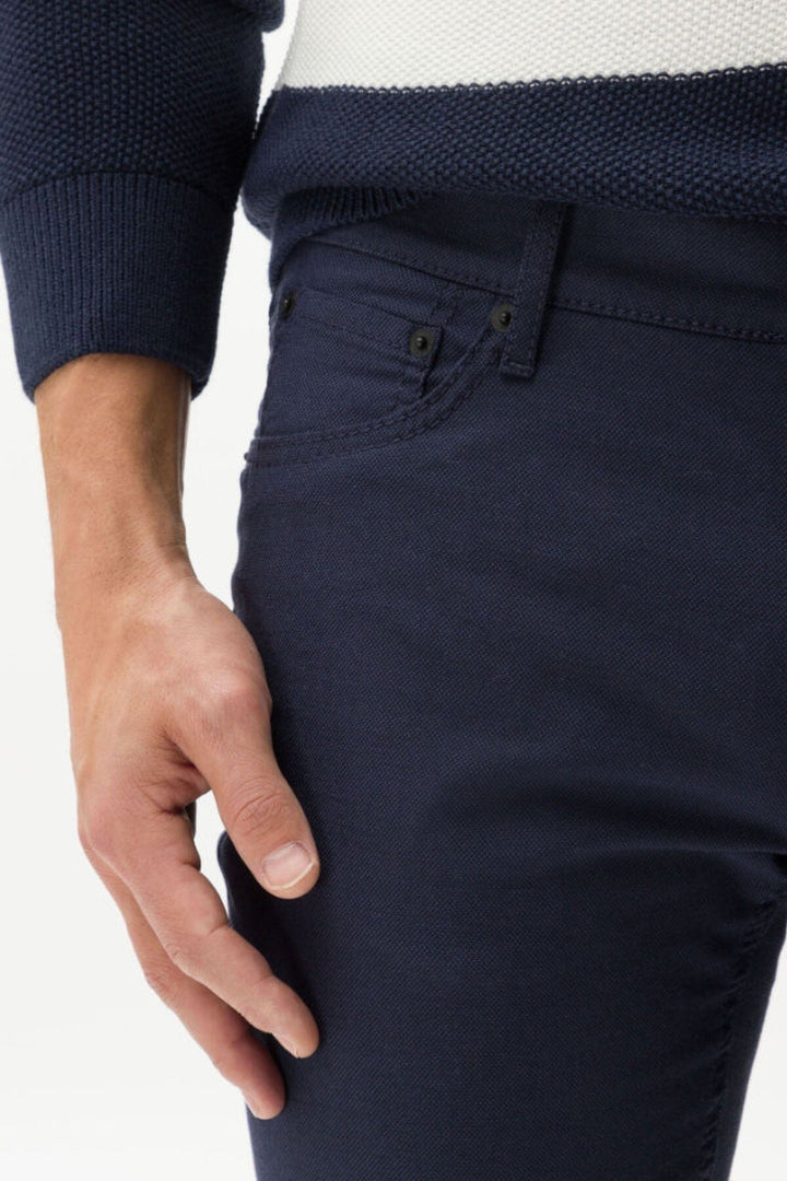 Pantalon cinq poches au look bicolore Homme - Pantalon - Jean Brax