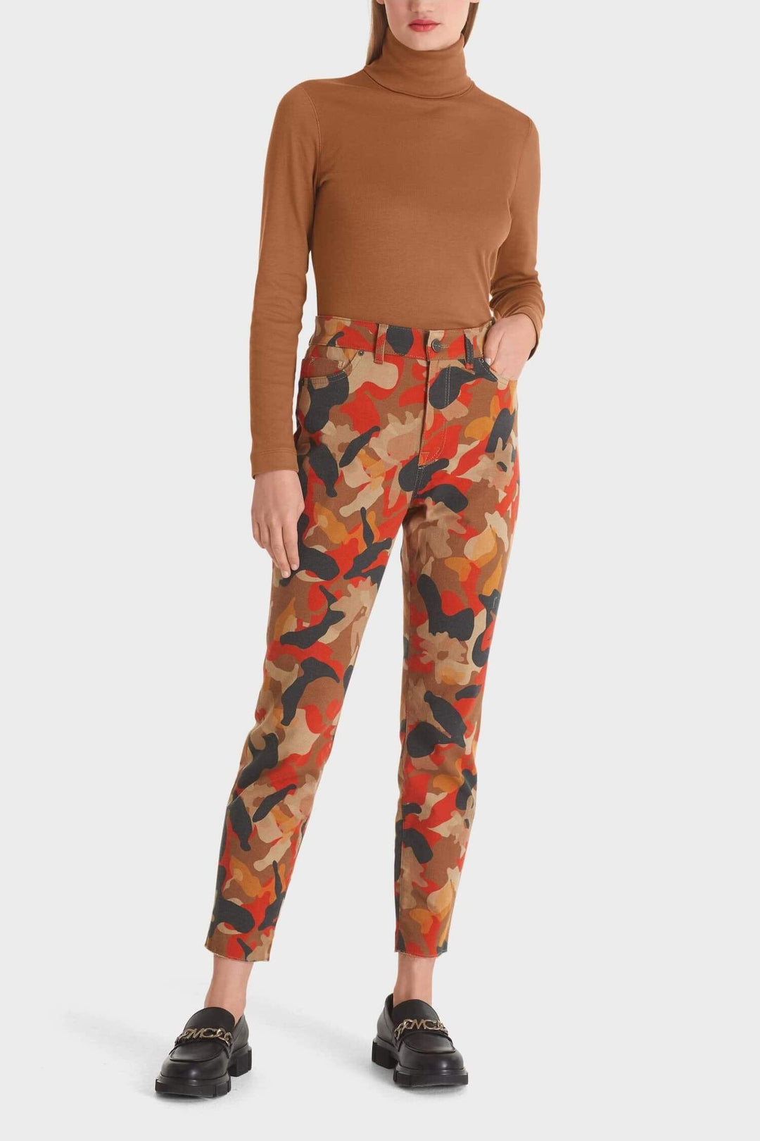 Pantalon imprimé camouflage Femme - Bas - Pantalon - Jeans Marc Cain