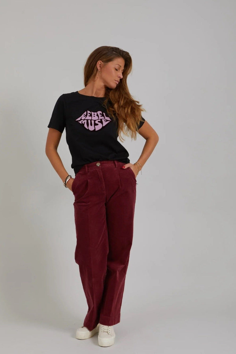 Pantalon Petra de velours Femme - Bas - Pantalon - Jeans coster