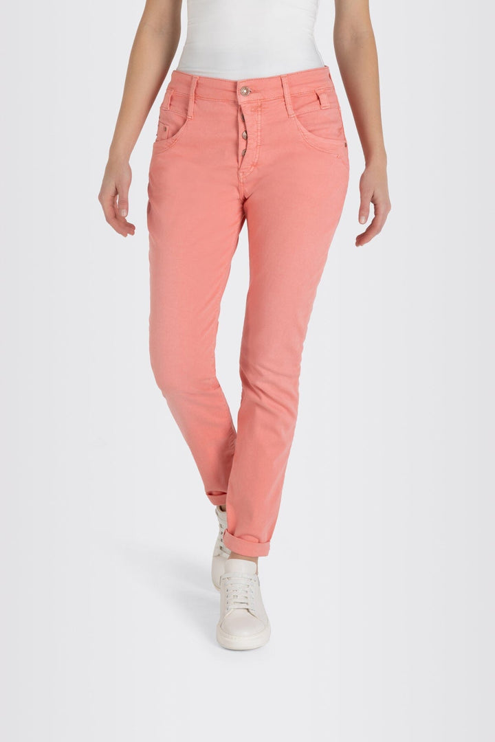 Pantalon Rêve Détente Mac Jeans 34 Rose 