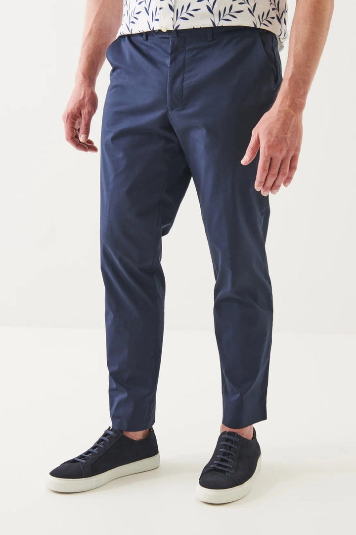 Pantalon slim en coton mélangé Homme - Pantalon - PANTALON HABILLÉ Patrick Assaraf