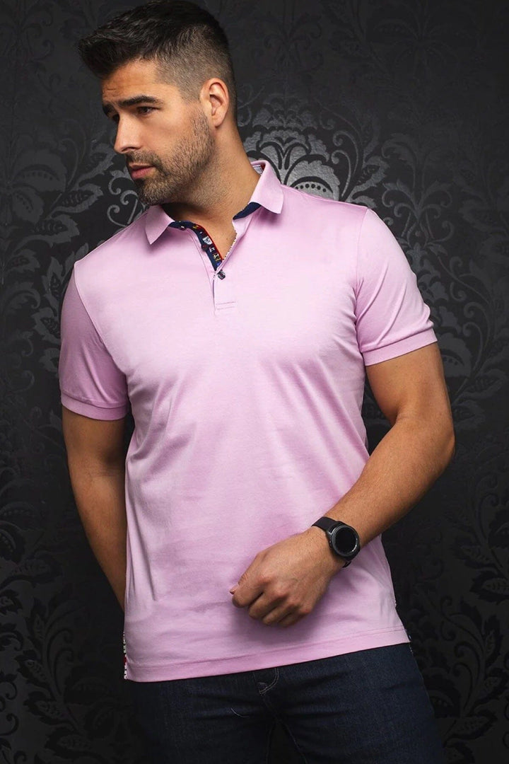 Polo Eagle Au noir M Rose 