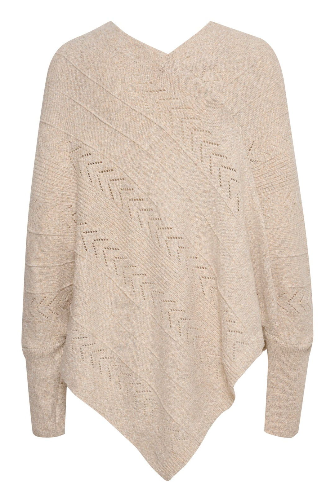 Poncho Holiday Cream 