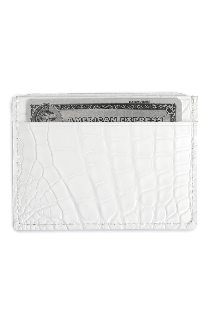 Porte-cartes en alligator Unisex - Accessoires - Porte-Cartes royce-us