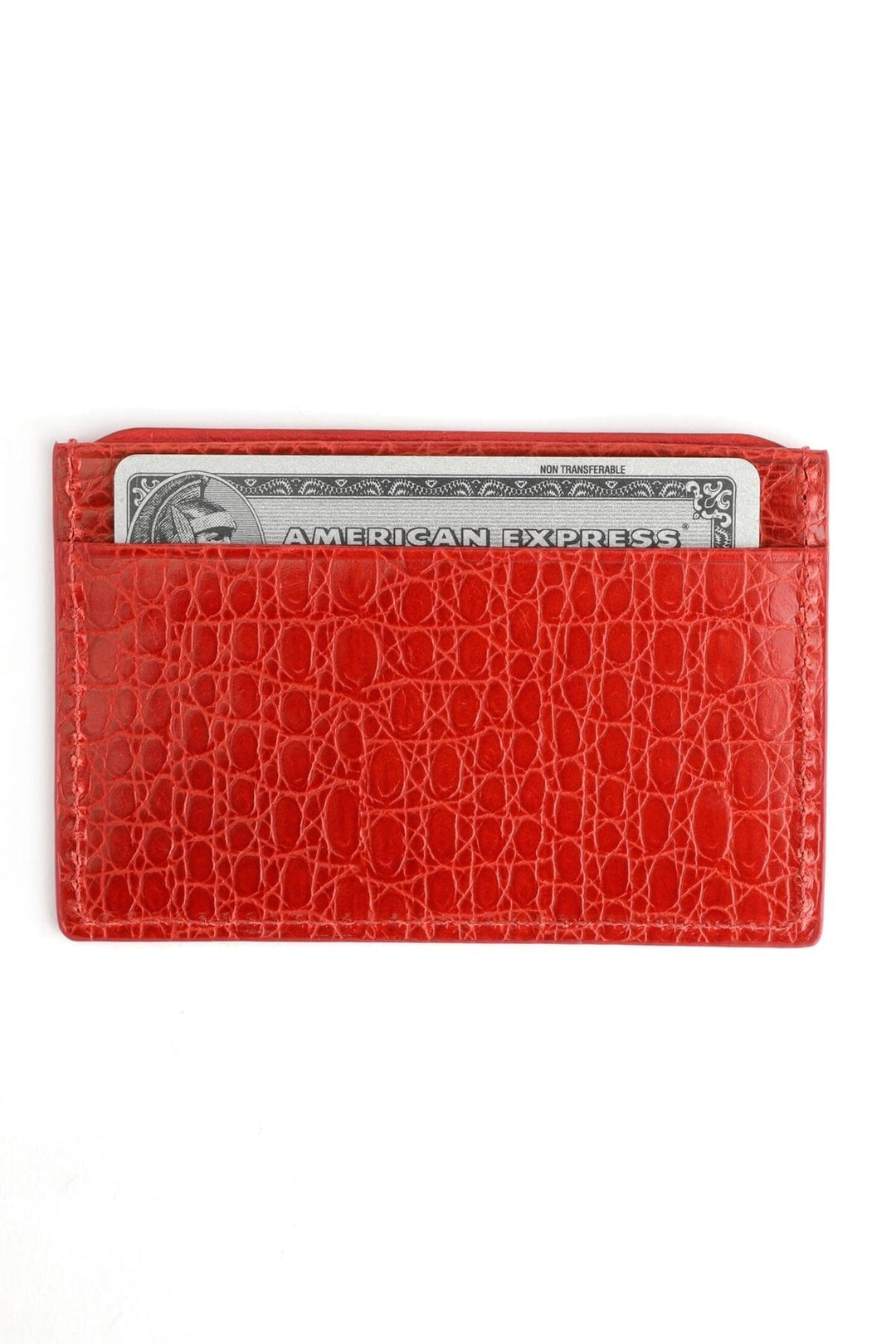 Porte-cartes en crocodile embossé Unisex - Accessoires - Porte-Cartes royce-us