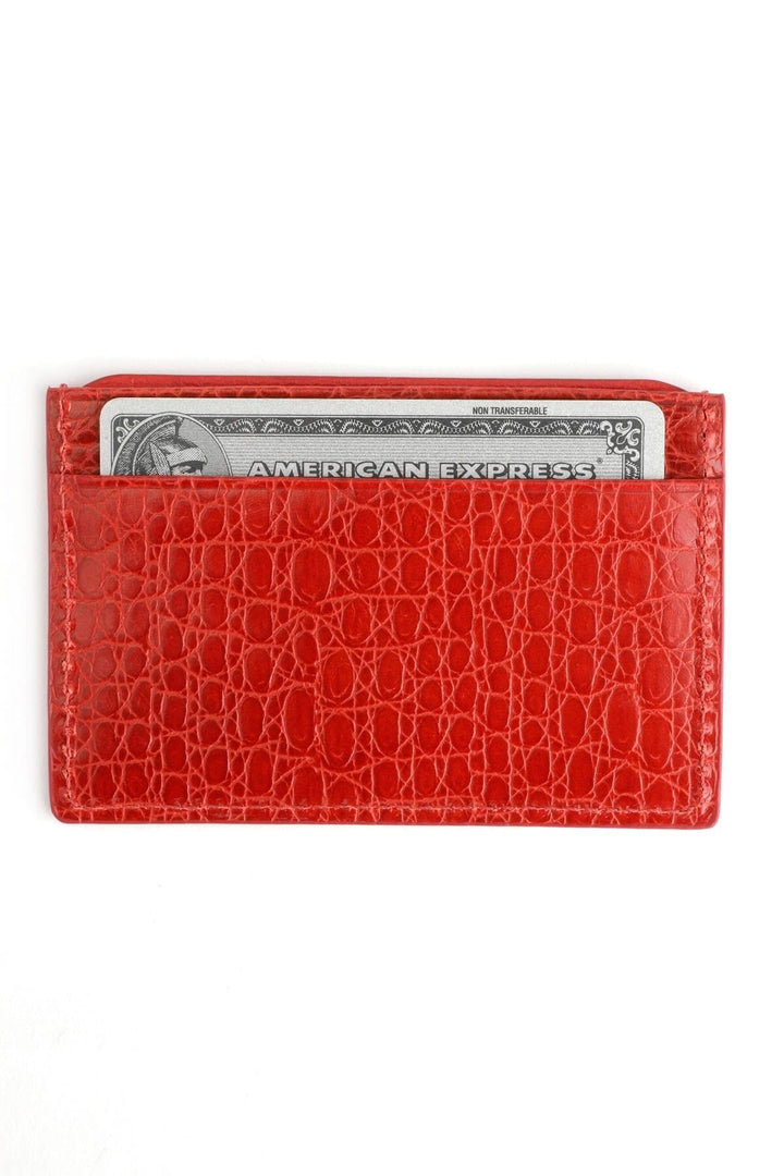 Porte-cartes en crocodile embossé Unisex - Accessoires - Porte-Cartes royce-us