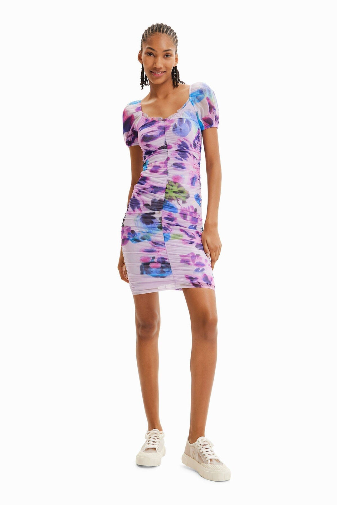 Robe courte froncée M. Christian Lacroix Femme - Robe - Robe d'été Desigual