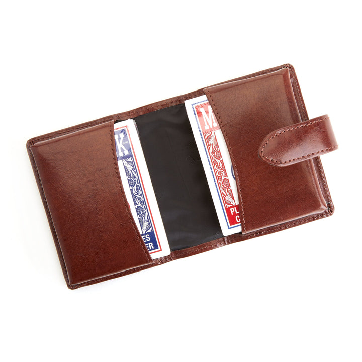 Set of Playing Cards in Leather Case royce-us