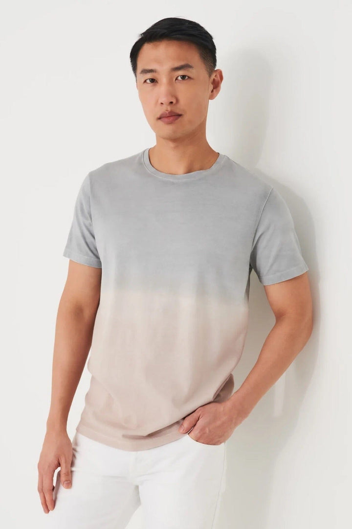 T-shirt en coton pima stretch dégradé Homme - Hauts - T-shirt Patrick Assaraf