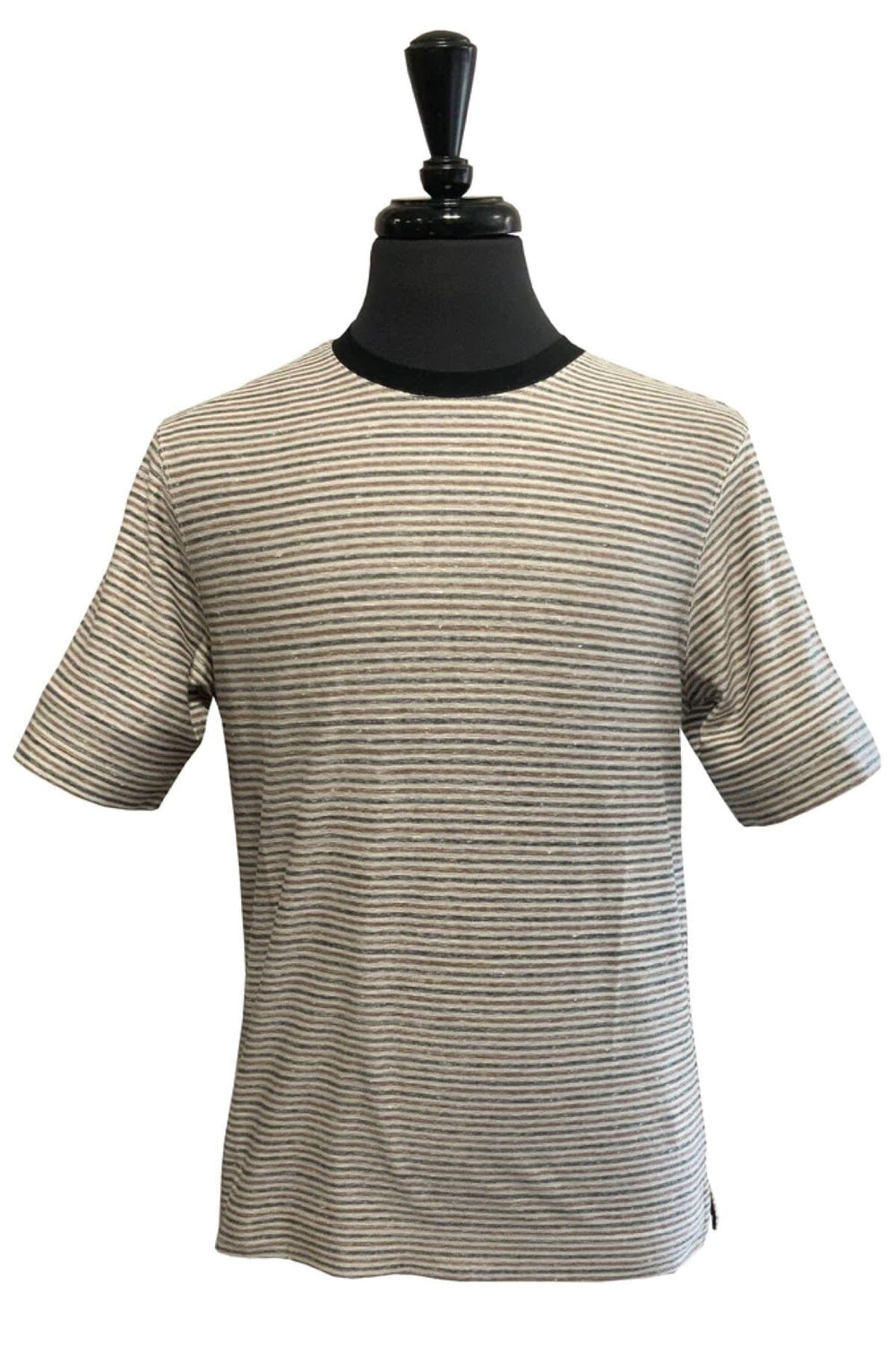 T-shirt en lin et coton Homme - Hauts - T-shirt Circolo